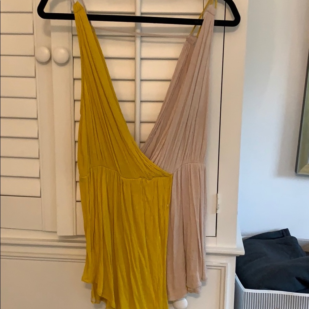 Free People Deep V Drapey Tank